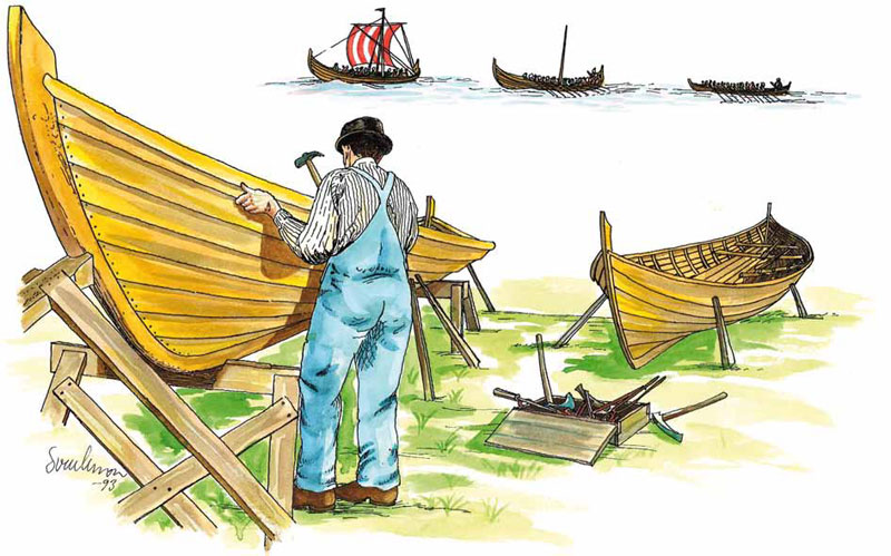 Båtbyggandet – en gammal tradition