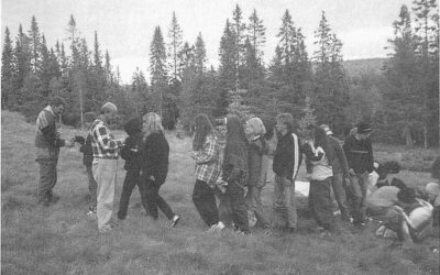 Sommarkonfirmandernas läger i Bösjön 1998