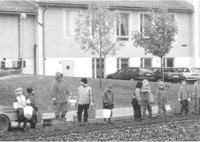 Odlingar vid Sollerö skola och förskola