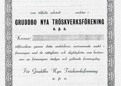 Gruddbo nya tröskverksförening